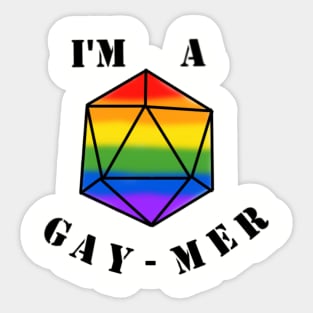 Gay-mer Sticker